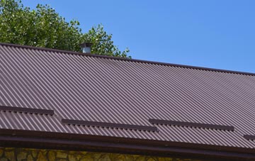 typical North Camp corrugated roof uses